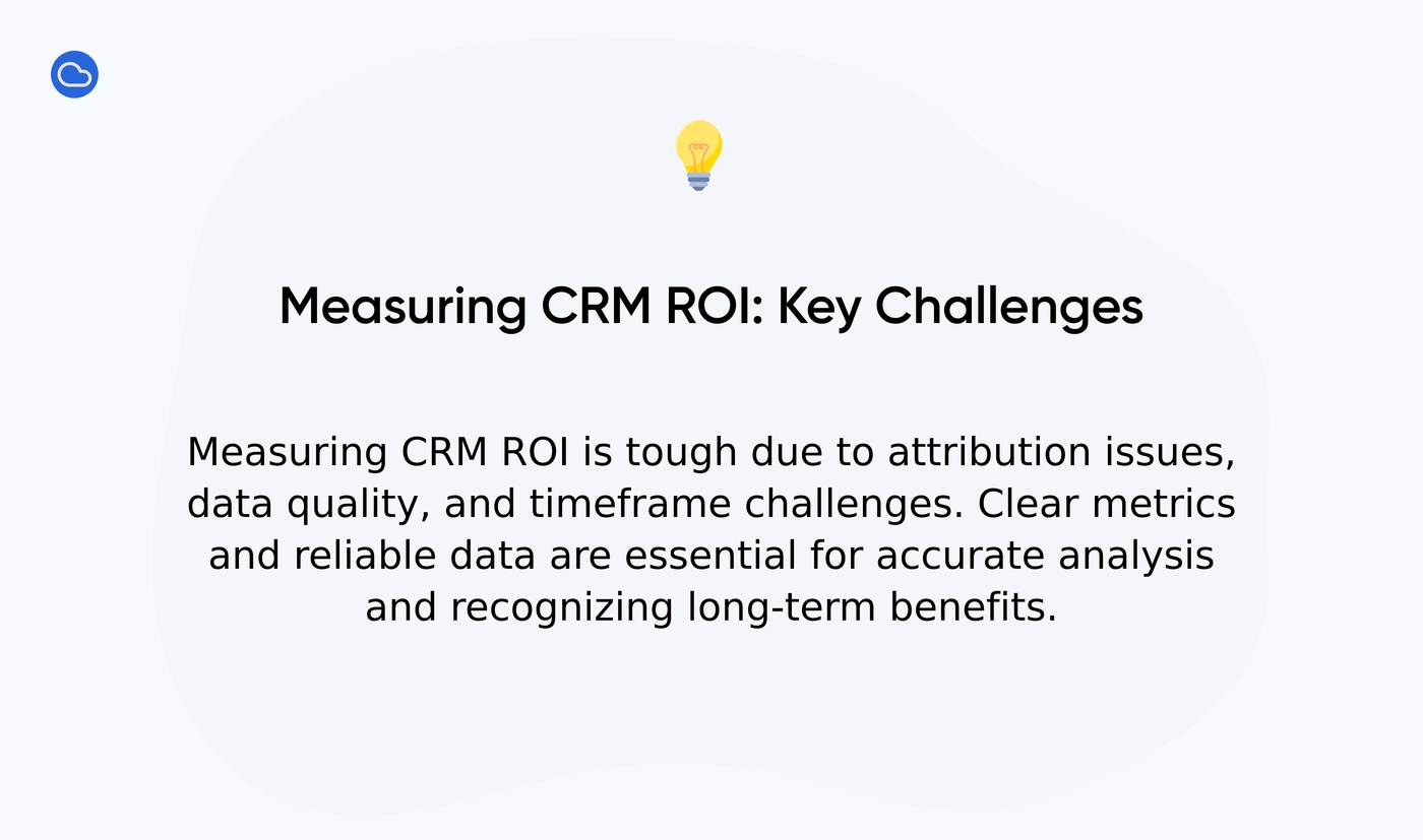Common Challenges in Measuring CRM ROI
