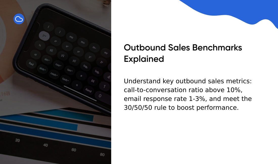 Outbound sales benchmarks and industry standards